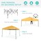 Best Choice Products 8x8ft Easy Setup Pop Up Canopy w/ 1-Button Setup, Wheeled Case, 4 Weight Bags